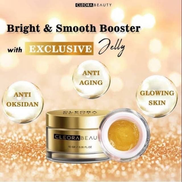 CLEORA BEAUTY JELLY BOOSTER ORIGINAL BPOM - CLEORA BEAUTY JELLY CREAM - krcu9