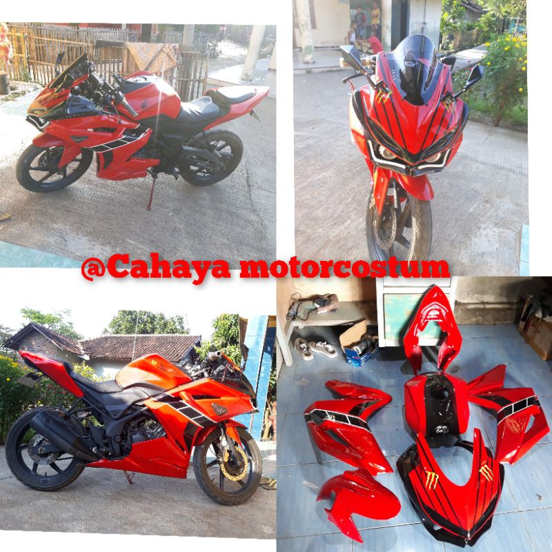 Full set body vairing cb150r costum model cbr250rr