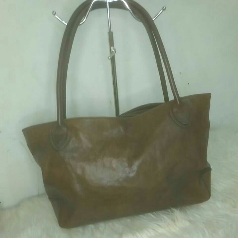 Tas Kulit Mantul /Tas wanita /Tas Kerja/Shoulder bag/secondbranded GENTEN