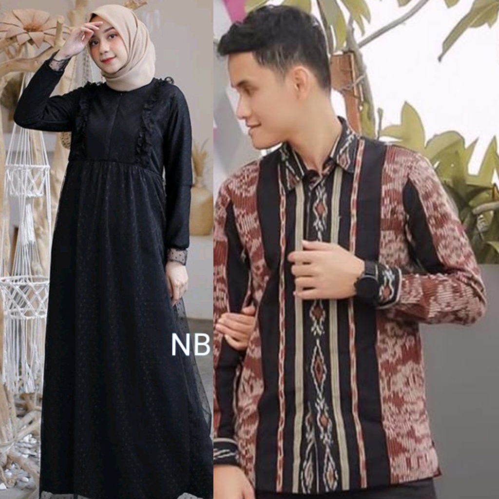 TERMURAH!!! BISA JUMBO BELI GAMIS GRATIS KEMEJA!! GAMIS BRUKAT PREMIUM BUSUI FRIENDLY DRESS KONDANGAN