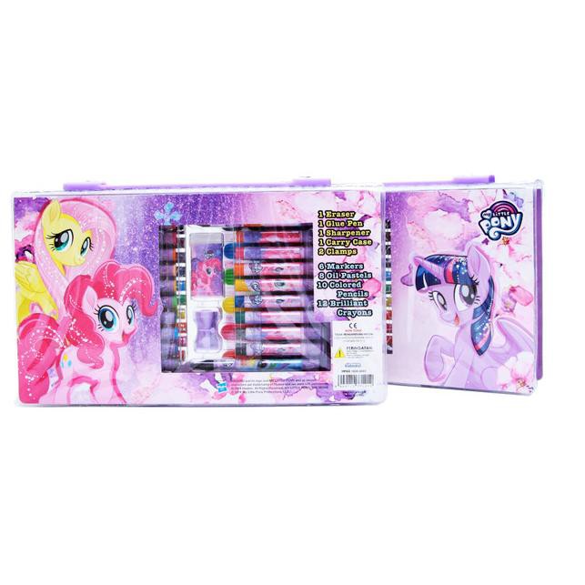 

My Little Pony Art Set 42 pcs Adinata/ Alat Mewarnai / Crayon (Purple)