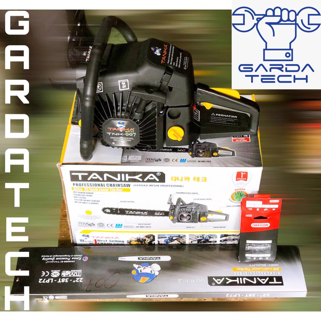 Chainsaw Mesin Gergaji Potong Kayu Pohon TANIKA 007 / 22 Inch Baja