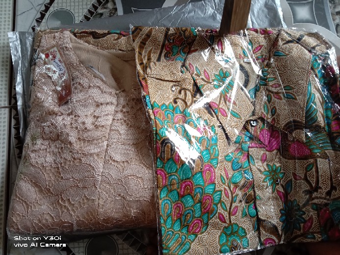 Ready Jumbo Dan Kemeja Anak Batik Couple Brokat Cendrawasih