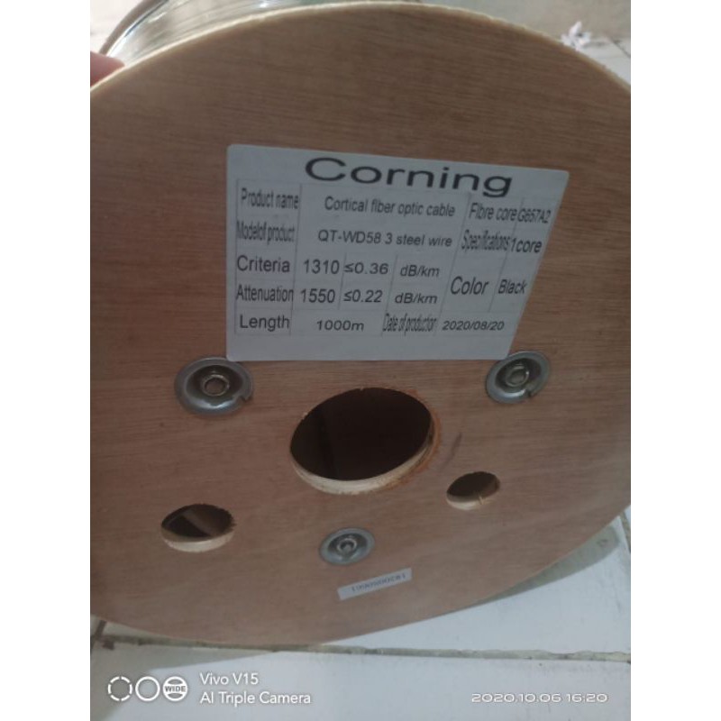 Kabel dropcore 1core 3seling 1km