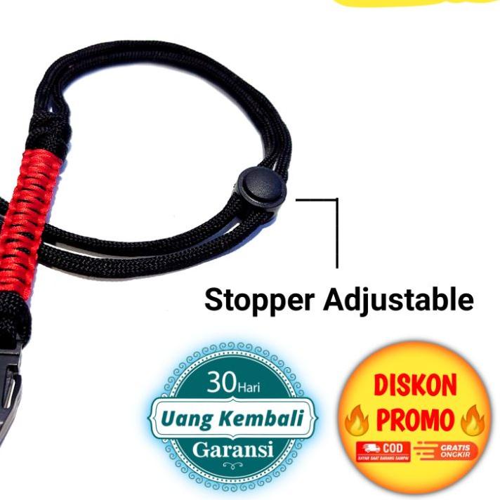 

Buat Anda✔️ Tali Lanyard Multifungsi Universal Original ARCORD PARACORD / Tali Lanyard Paracord / Tali Lanyard Simple Original / Tali Lanyard Outdoor / Tali Gantungan Leher / Tali Lanyard 03 #Terbagus