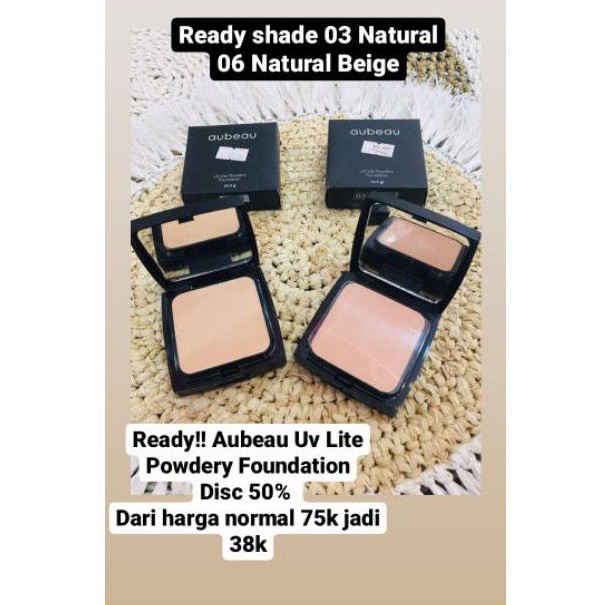 Aubeau UV Lite Powdery Foundation