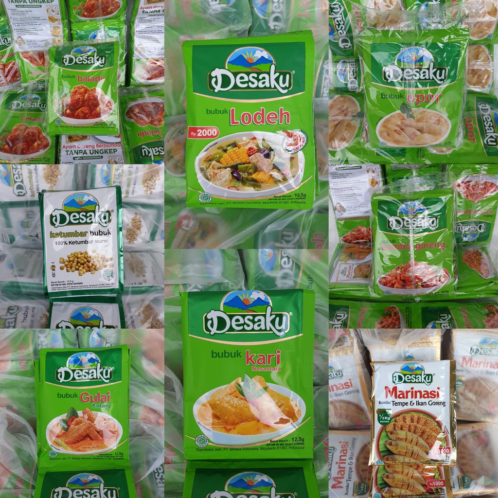 [Pack] Bumbu Bubuk Masak Instan Desaku - desaku*