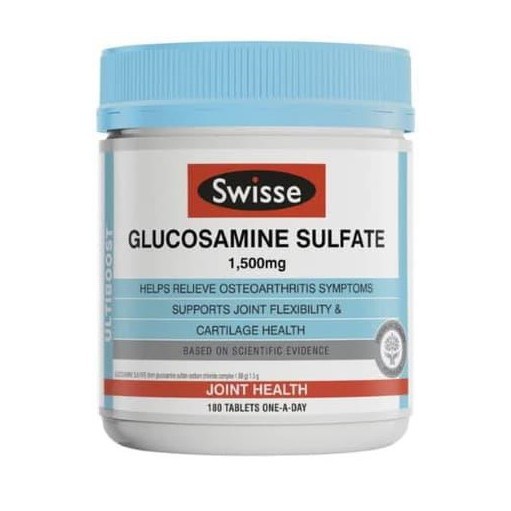MA011 Swisse Glucosamine Sulfate 1500mg 180 tablet