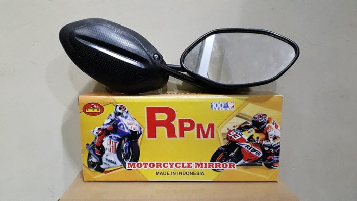 Kaca Spion Standard Model Beat Tersedia Utk Honda, Yamaha, Suzuki (RPM)