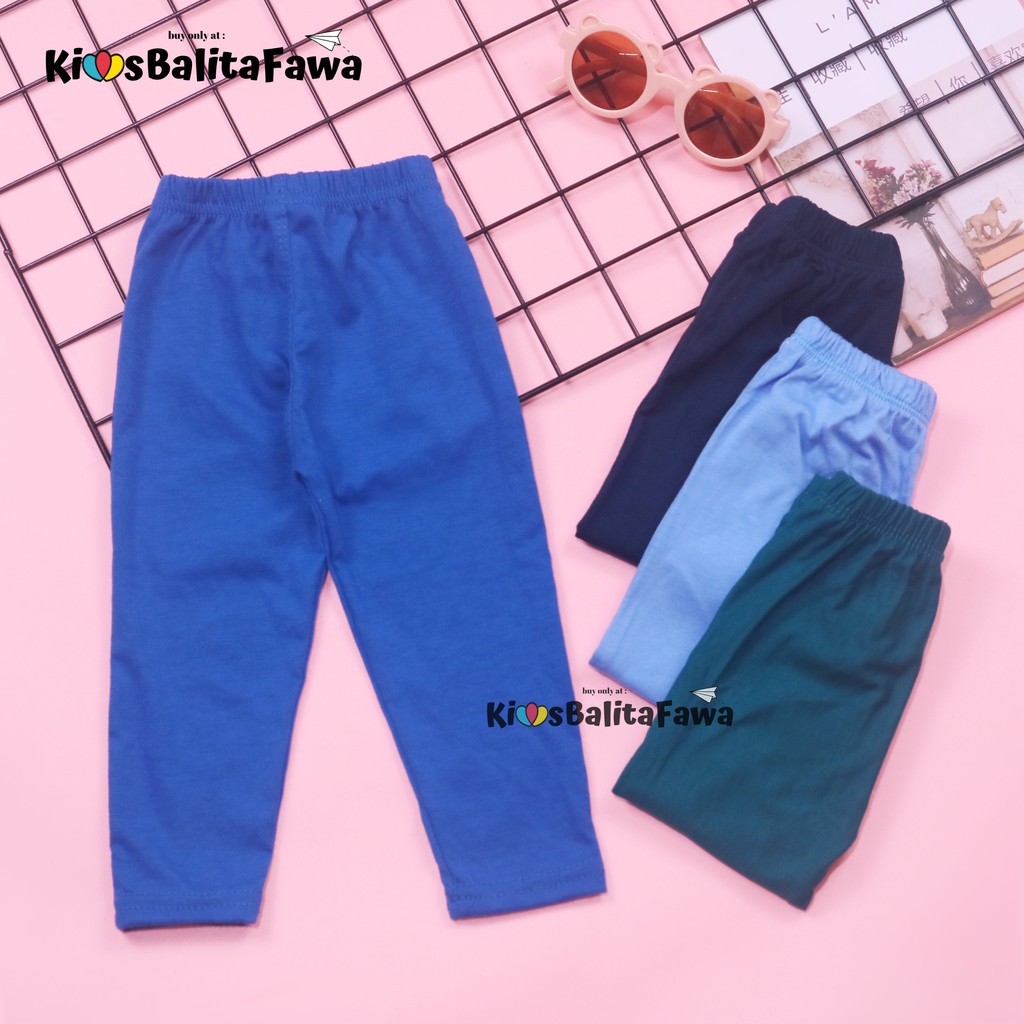 Legging Polos Bayi 3-12 Bulan/ Bahan Kaos Celana Panjang Lejing Bayi Anak Perempuan Grosir Murah babycinnamon