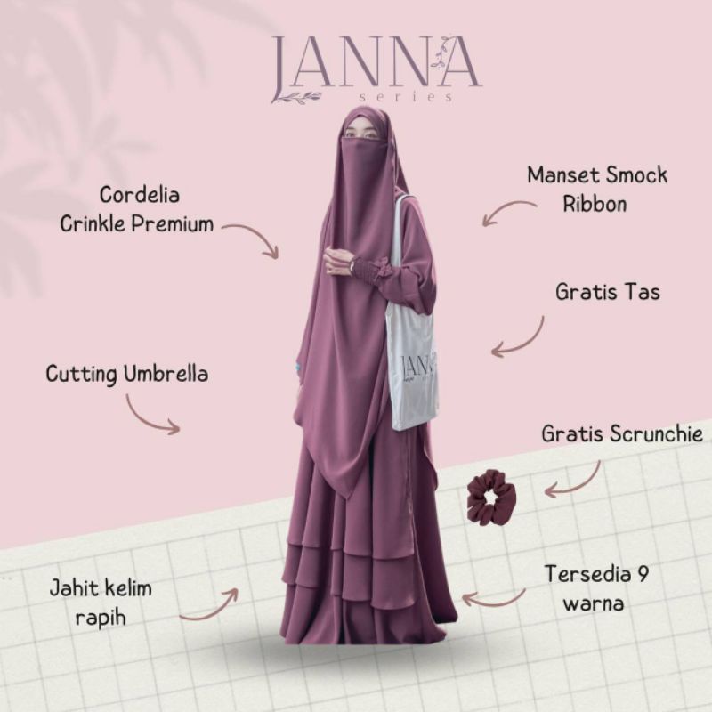 JANNA SERIES By MAHIRA