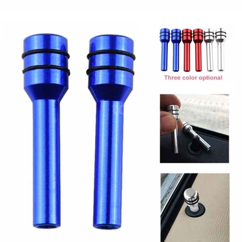 1 Pc Aluminum Alloy Car Safety Door Lock Universal Interior Knob Pull Pin