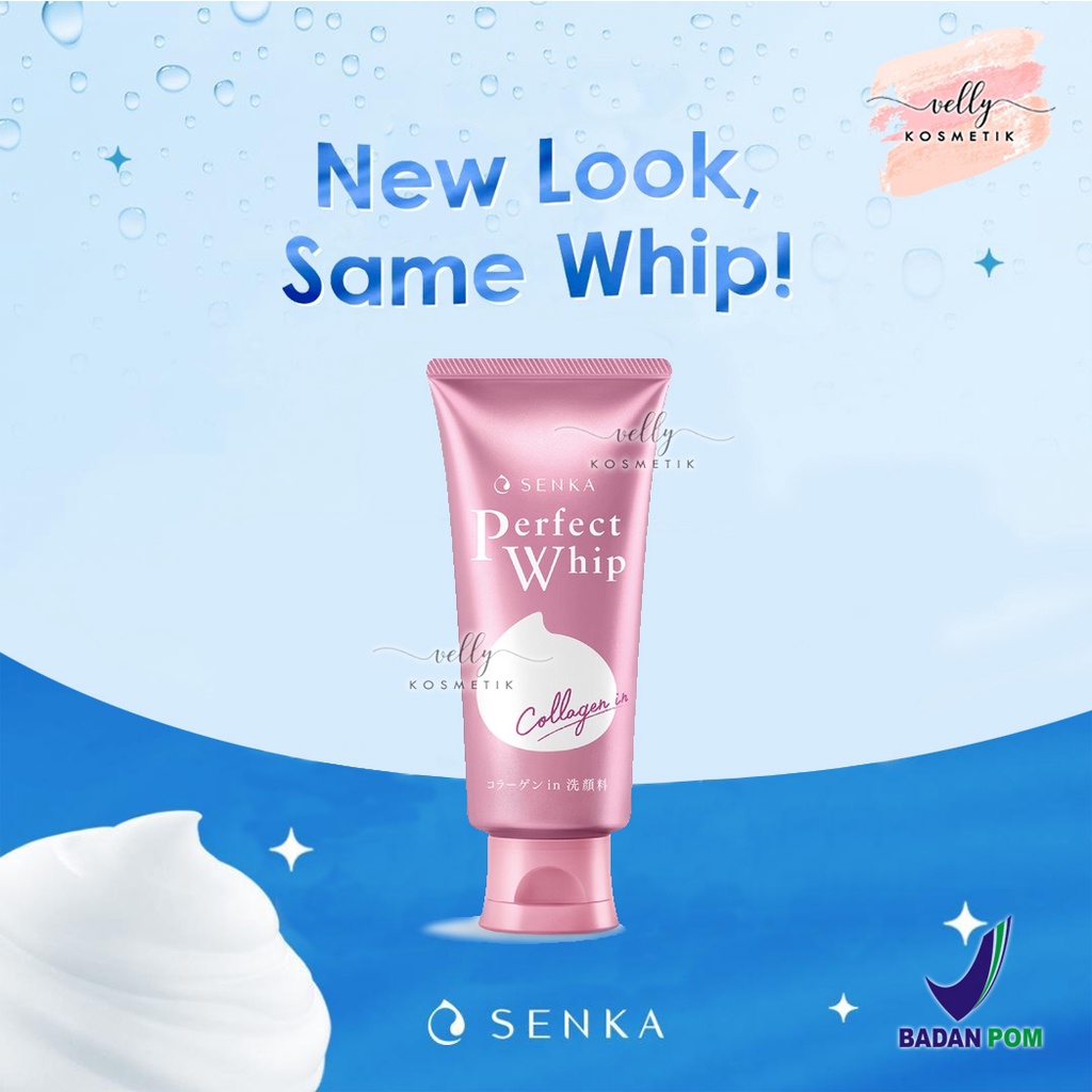 SENKA Perfect Whip Collagen-in Facial Foam 120gr