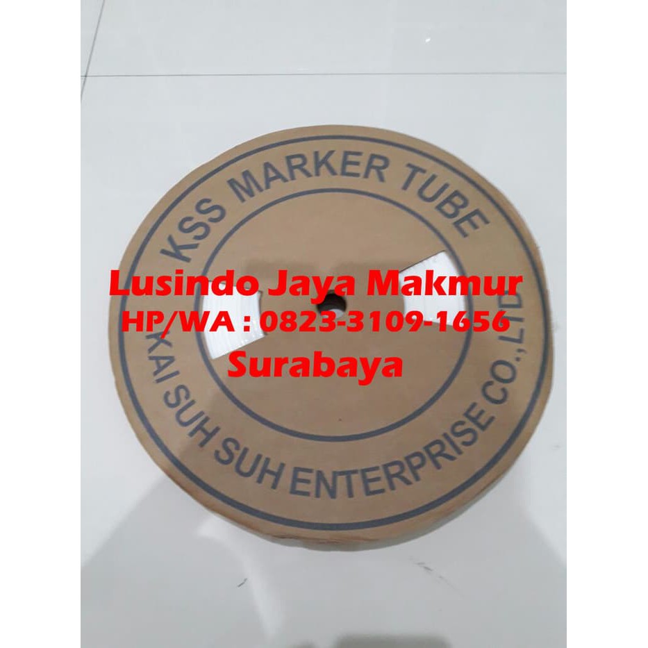 

KSS Marker Tube 2-5 mm Warna Putih