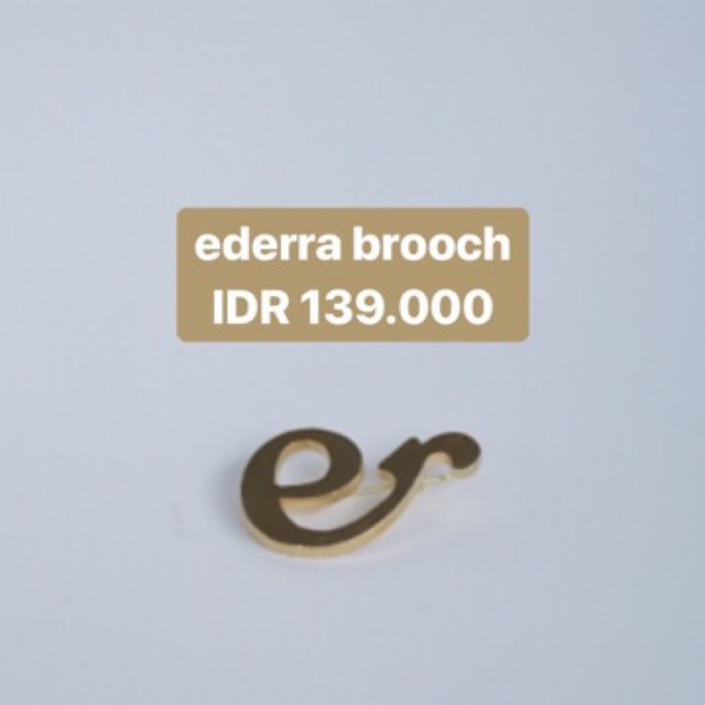 brooch by ederra.. ederra bros