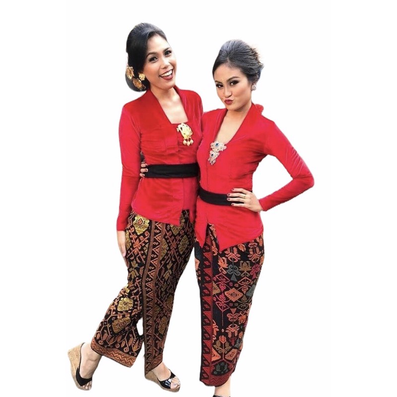 Set kebaya jadi kutubaru polos