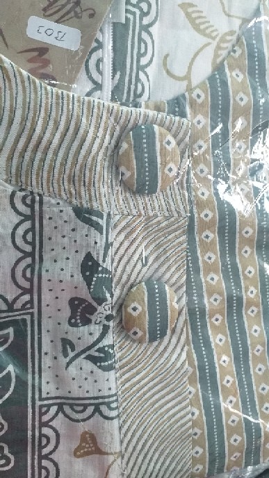 M-l-xl-xxl Batik Tunik Wanita Asj Sa Hrb026 Kenongo Pekalongan Sogan Tulis