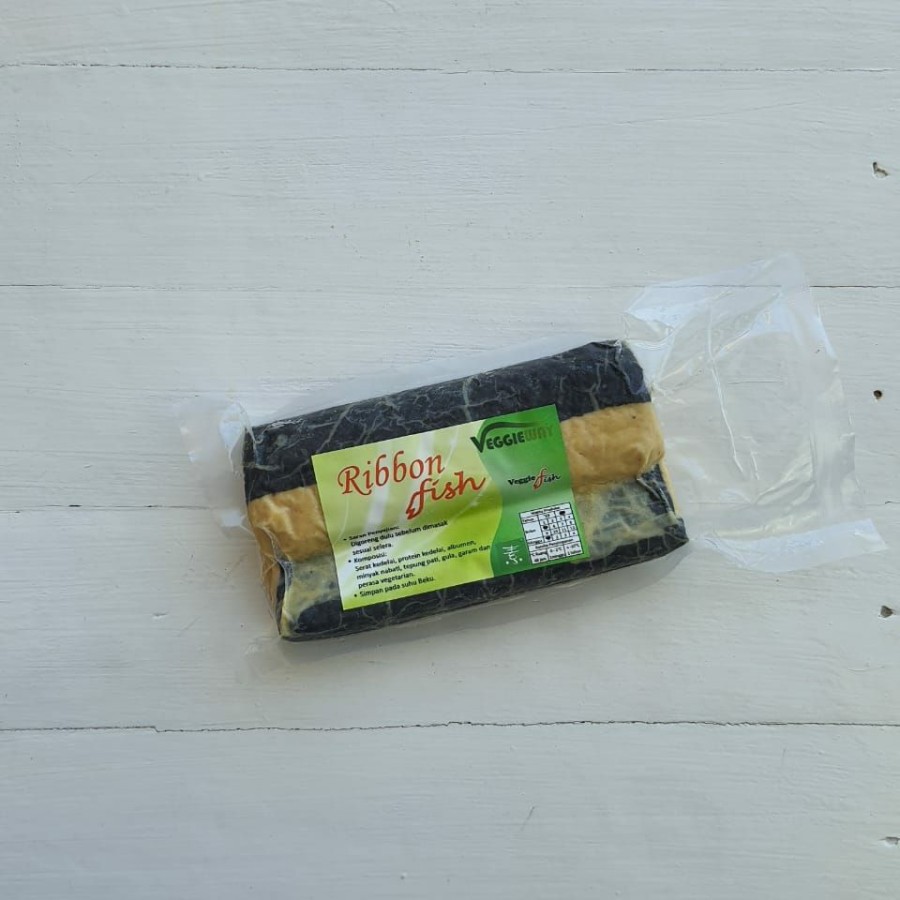 

vegetarian veggieway ribbon fish/ikan kulit tahu rumput laut