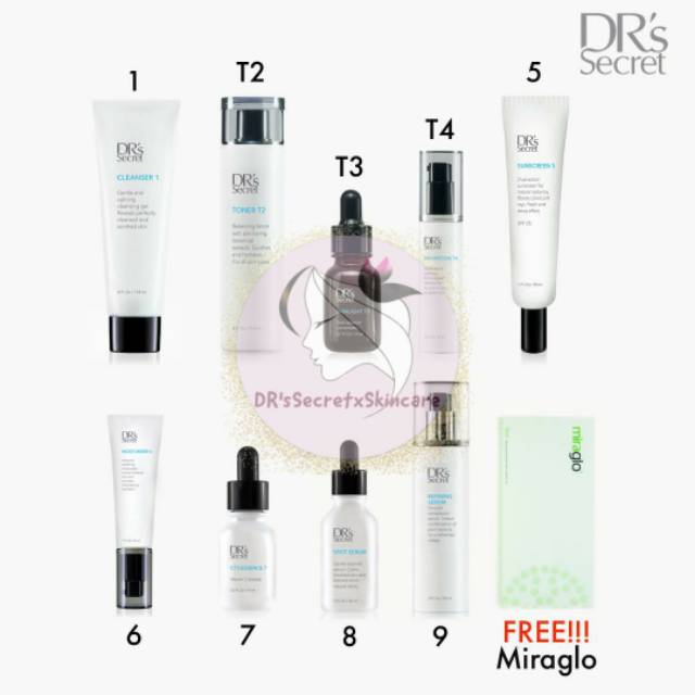 [TERMURAH] Skin Care DR's Secret drs secret - Paketan (100% ORIGINAL)