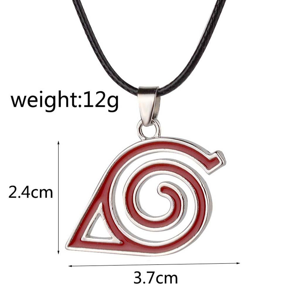 Agustina Liontin Kalung Hadiah Logam Kakashi Desa Daun Konoha Uzumaki Naruto Uchiha Itachi Alat Peraga Cosplay