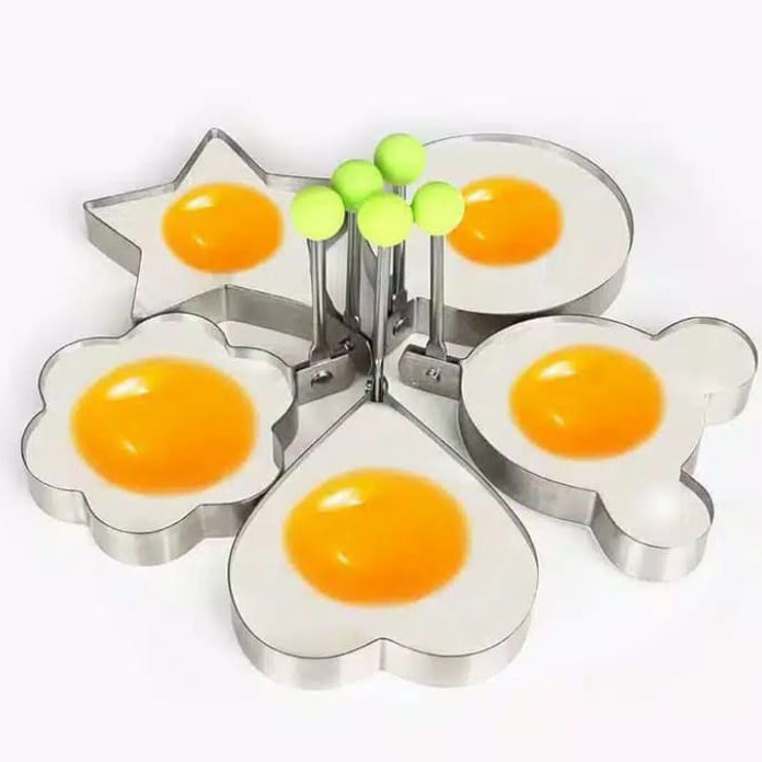 Cetakan Telur Mata Sapi Cetakan Telur Ceplok Bentuk Karakter