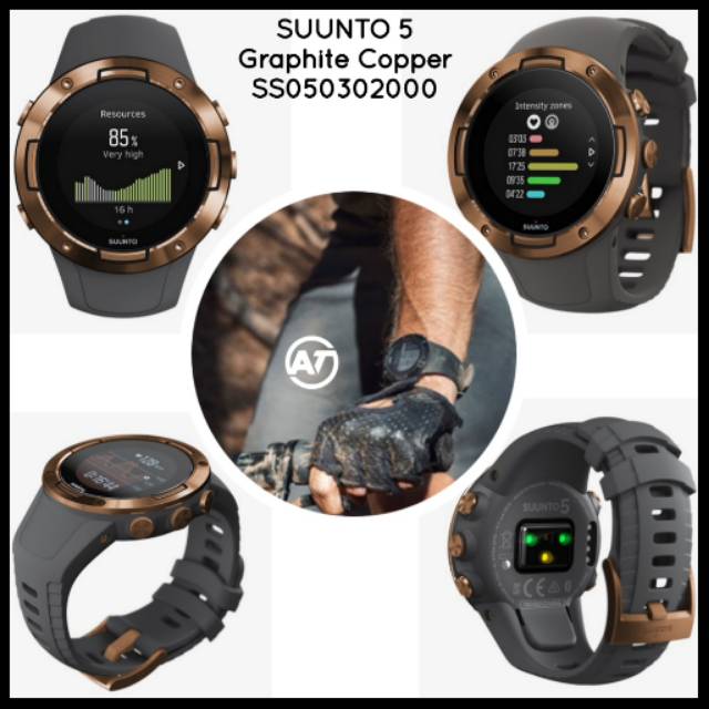 suunto 5 graphite copper