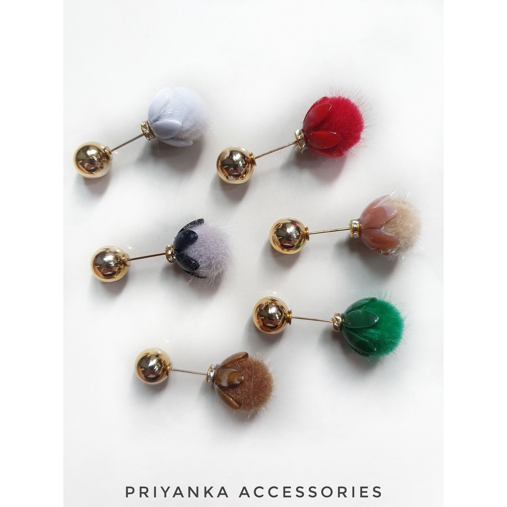 Tuspin/Tuspin Pompom/Peniti Hijab per PCS