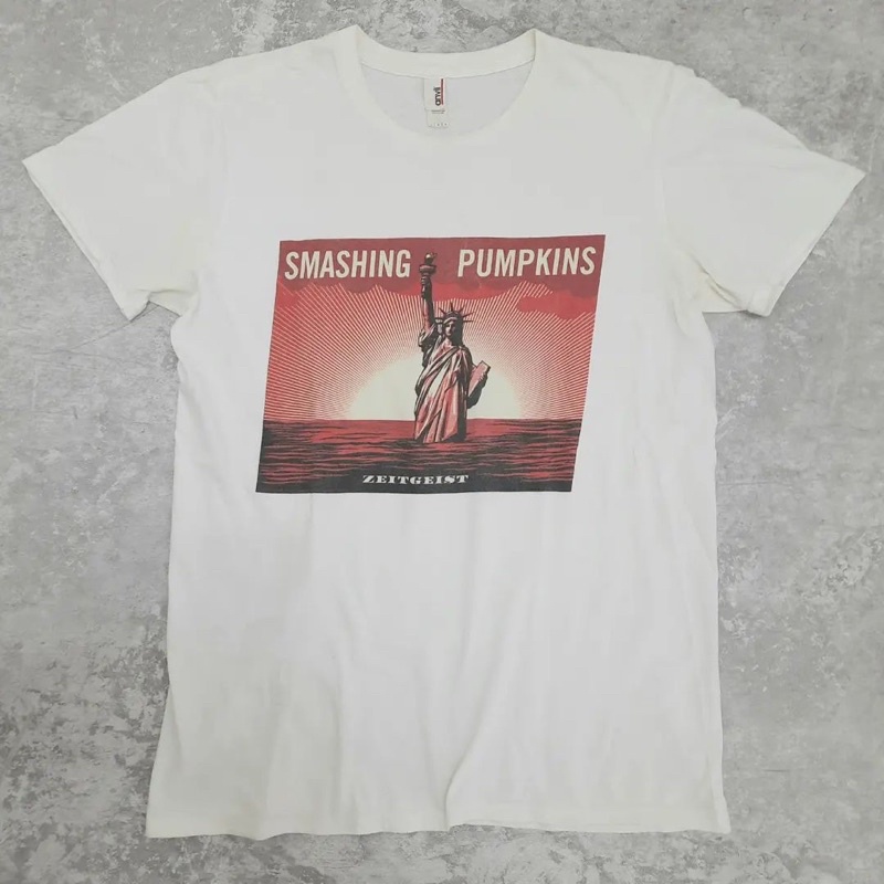 kaos baju tshirt band musik SMASHING PUMKINS official merch