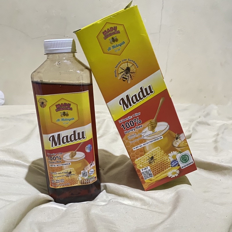 

Madu Sumbawa Al-Hidayah 1000ml Halal dan Ori