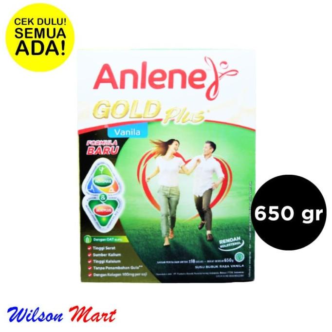 

[COD] ANLENE GOLD PLUS VANILA 650 GRAM [COD]