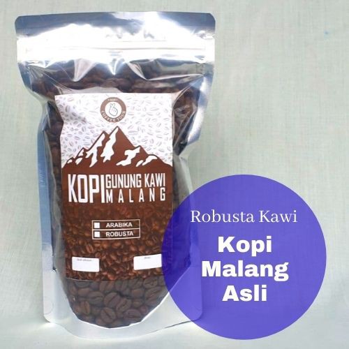 

Kopi Robusta Gunung Kawi Malang Bubuk Murni Biji Asli 500 gr