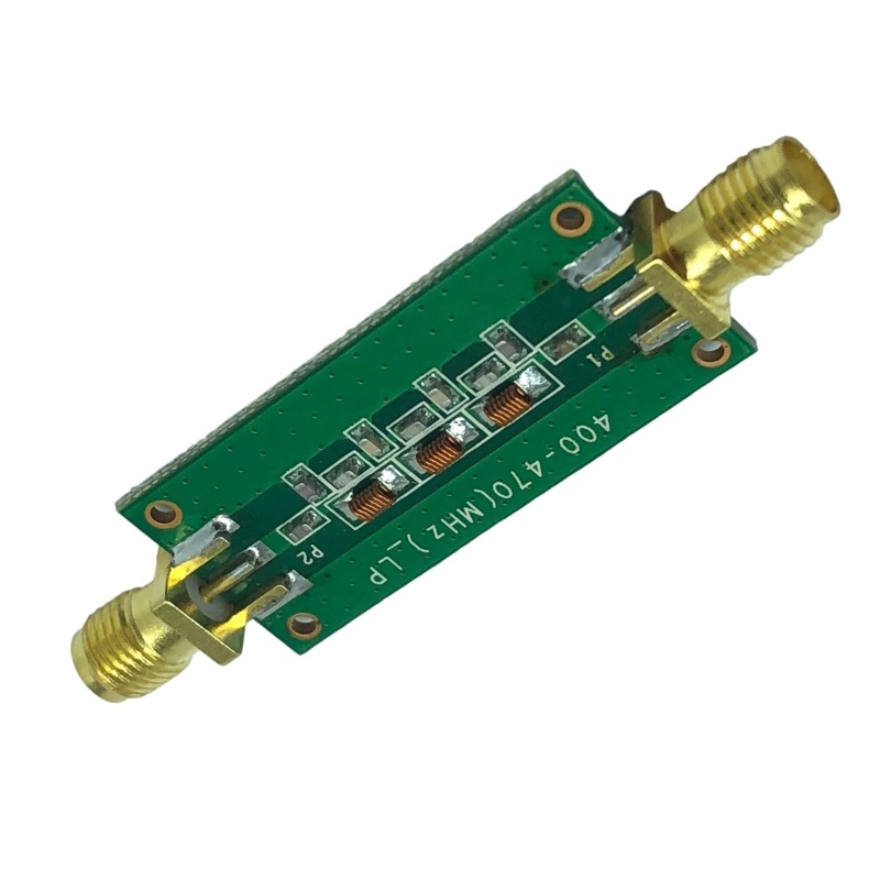 Btsg Tahan Lama Anti Cacat Lpf Tahan Aus Metal 433MHZ Low Pass Filter Sekitar 50dbc Kemampuan Penindasan Harmonis1