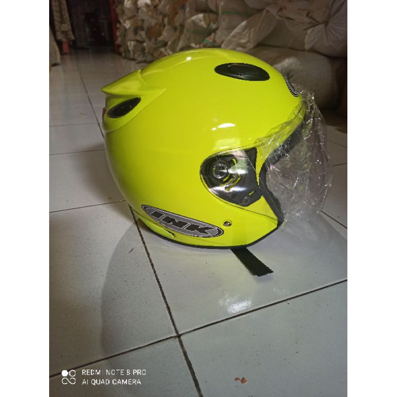 HELM CENTRO MODEL INK HELM BER SNI( FREE STIKER INK )