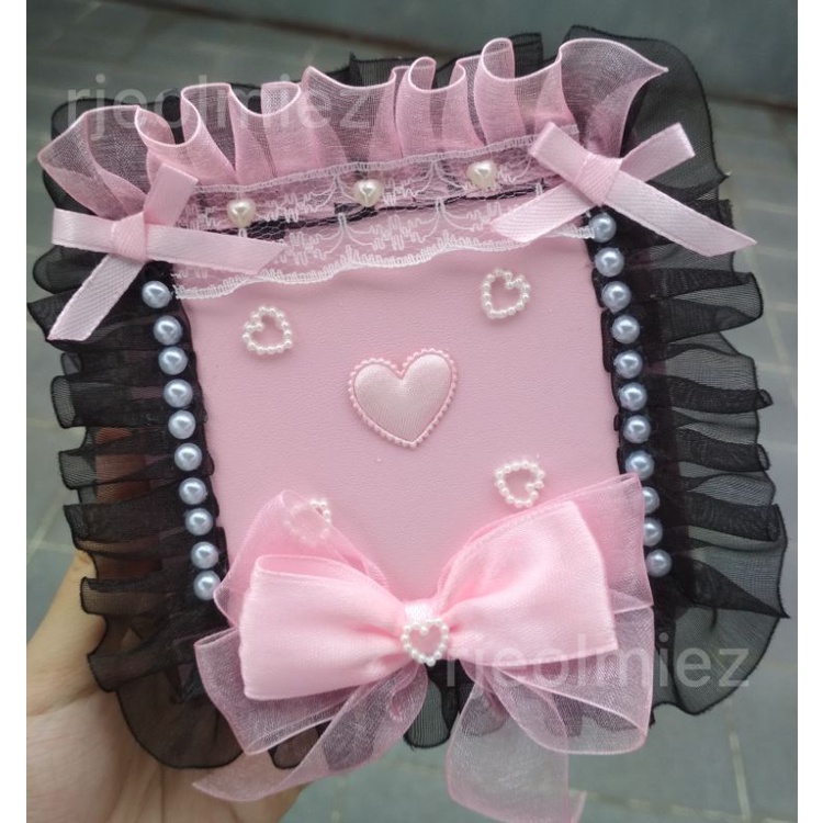 PRE ORDER | BACA DESC — binder deco commission custom lace ribbon pita