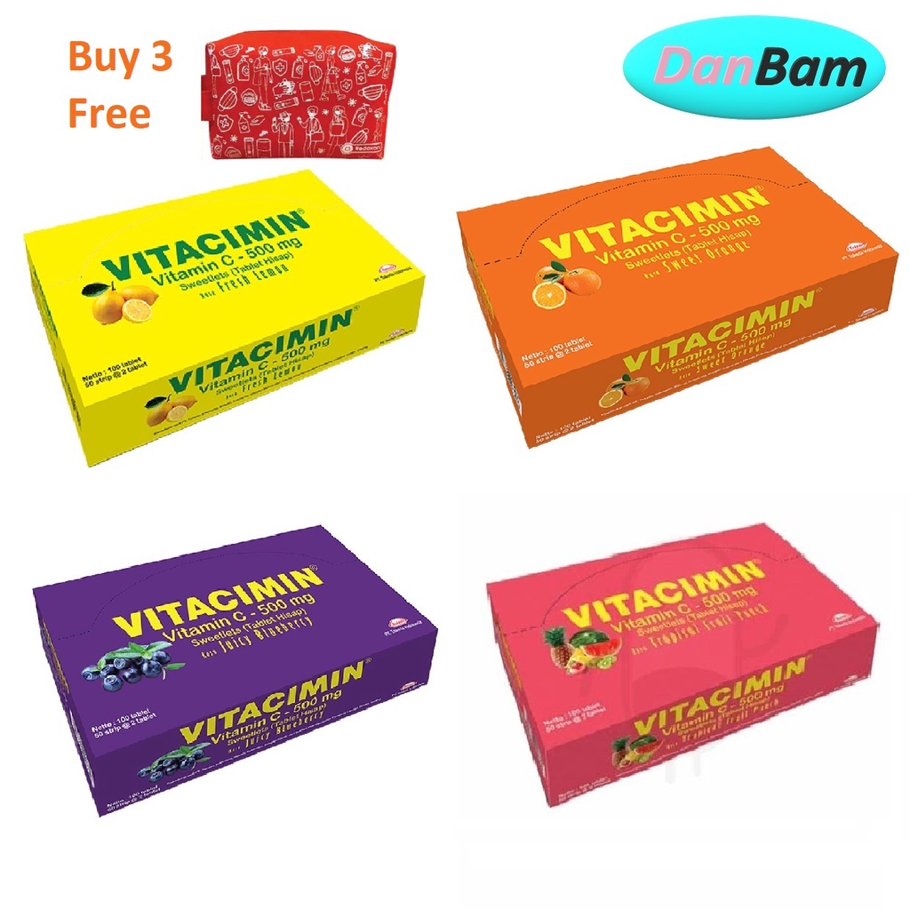 Vitacimin 1 Box Isi 100pcs