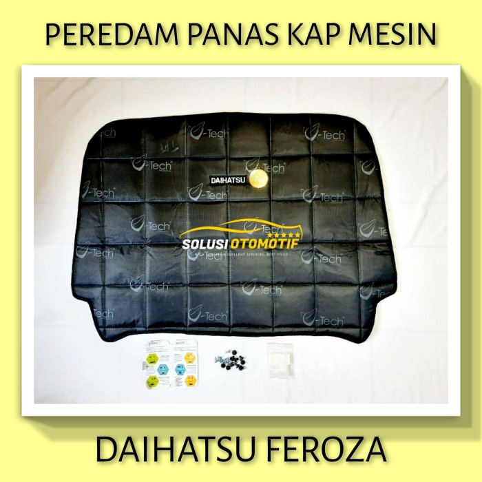 DAIHATSU FEROZA Peredam Panas Kap Mesin Aksesoris Variasi Mobil VTECH