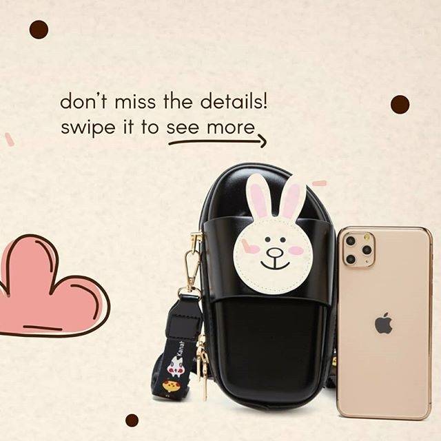 TAS MUNGIL, IMUT LAN LUCU, SALLY MINI BAG BY JIMSHONEY