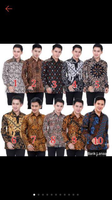 Size M L Xl Xxl Xxxl Bswart Batik Hrb026 Kenongo Hem Pendek Padi Pekalongan M L Xl Batik Pria