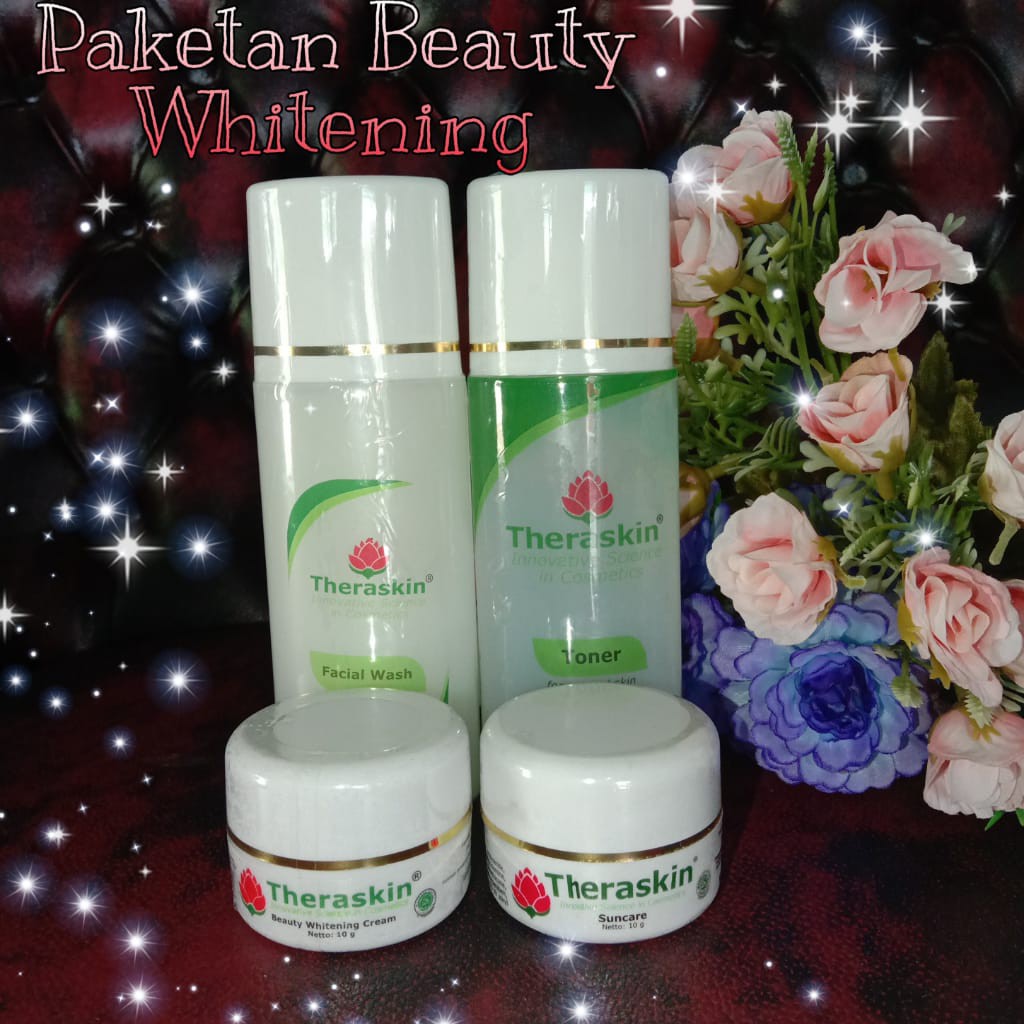 Paket Normal Glowing Beauty Whitening/Theraskin Paket Glowing