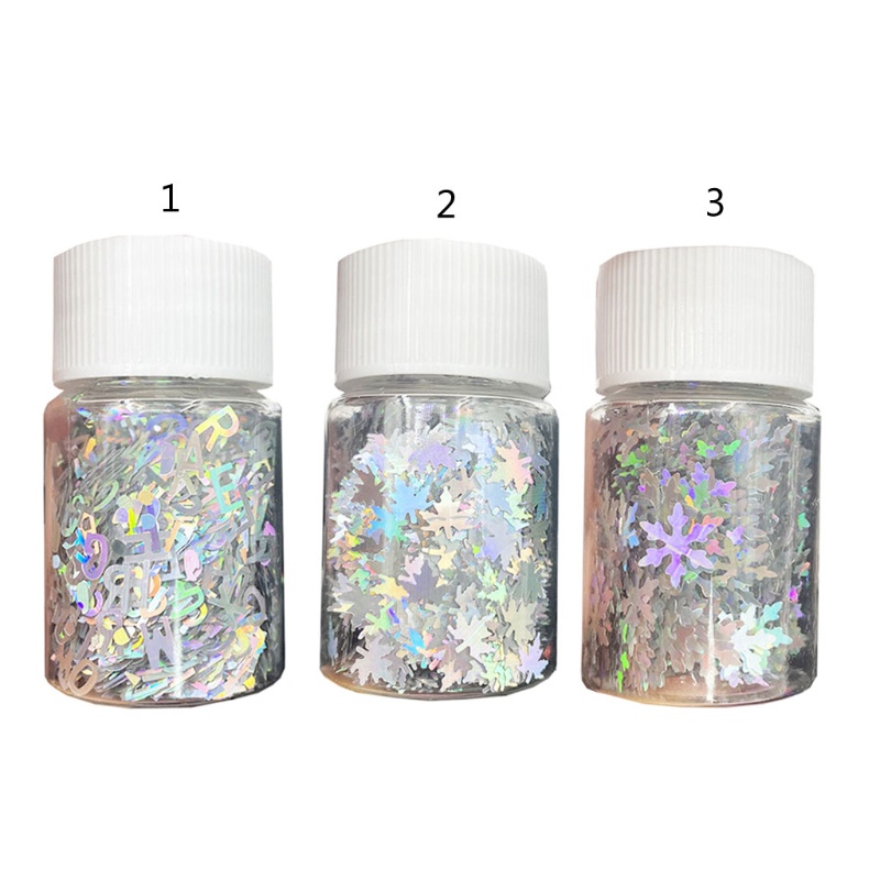 Siy Payet Glitter Bentuk Daun Maple 3d Untuk Dekorasi Nail Art Akrilikresin Diy