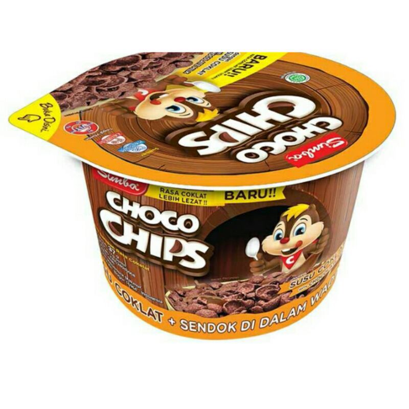 

Simba Cereal Coklat 37G - Choco Chips + Kalsium Susu