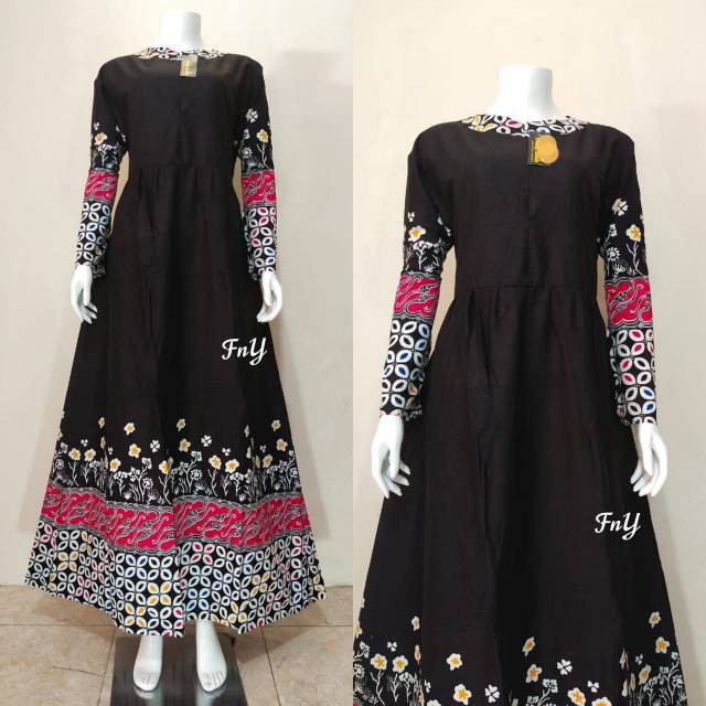 GAMIS BATIK KATUN SAMPAI SIZE JUMBO