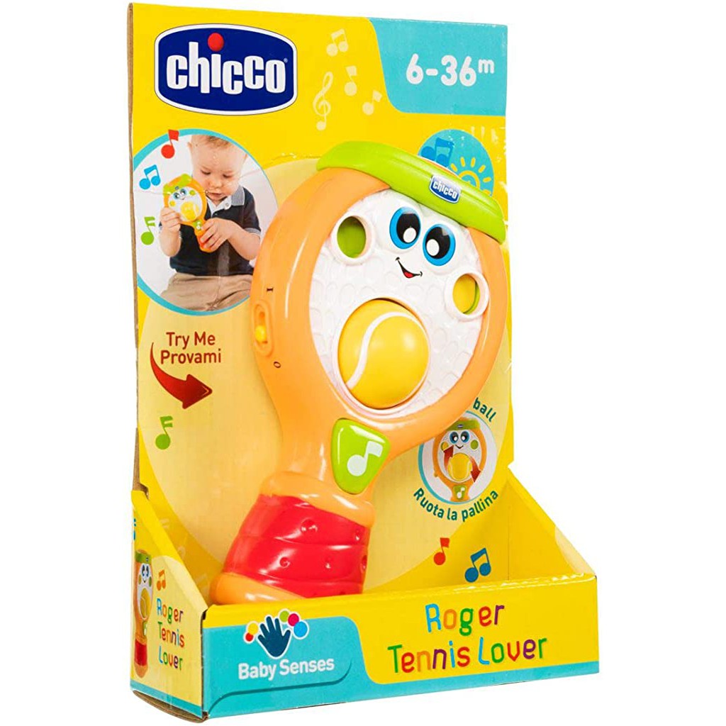 Chicco Roger Passion Tennis/ Mainan  Elektronik Anak Dilengkapi Lampu dan Suara 6M+