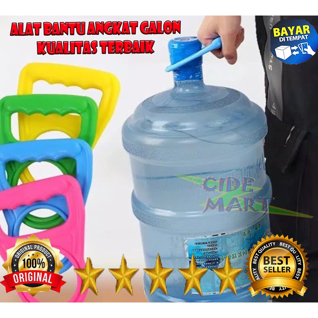 Alat Bantu Angkat Galon Handle Grip Holder Pengangkat Botol Air Minum Praktis Mudah Anti Slip