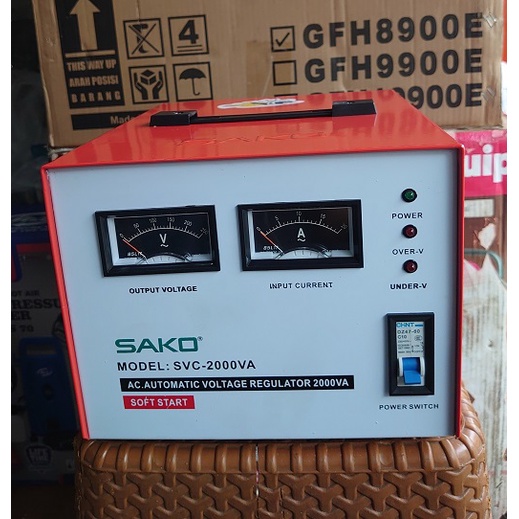 Stabilizer Listrik SAKO SVC-2000 Stavolt 2000 Watt