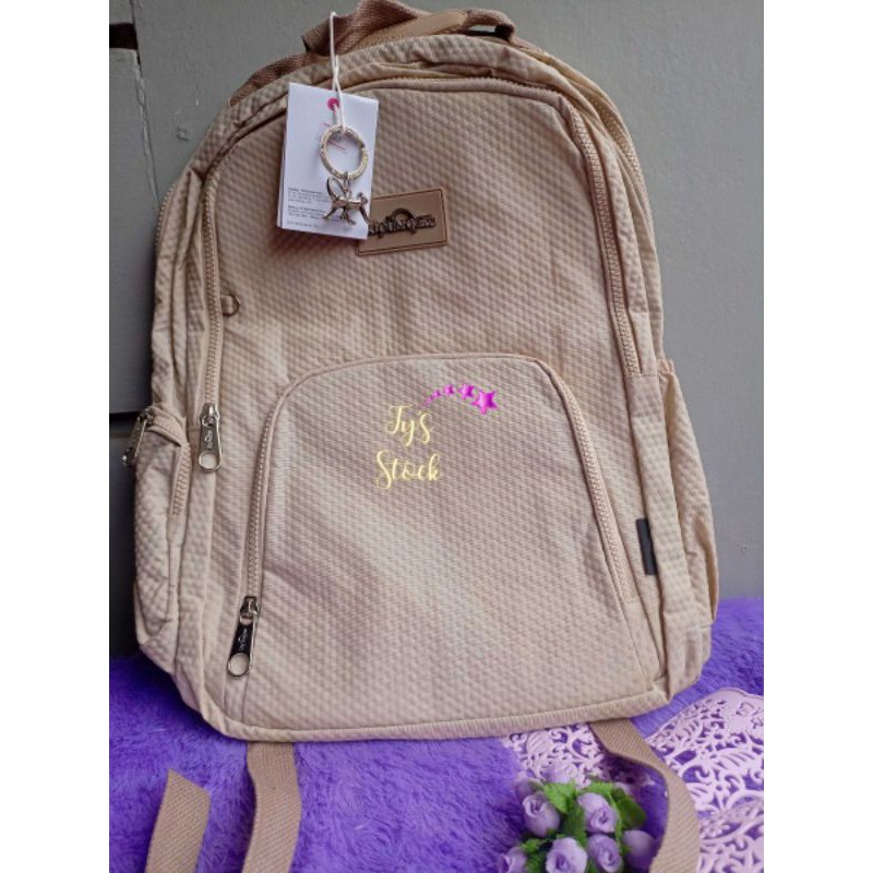 Kipling 8622 - Tas Ransel / Backpack | Wanita / Pria - Khaki