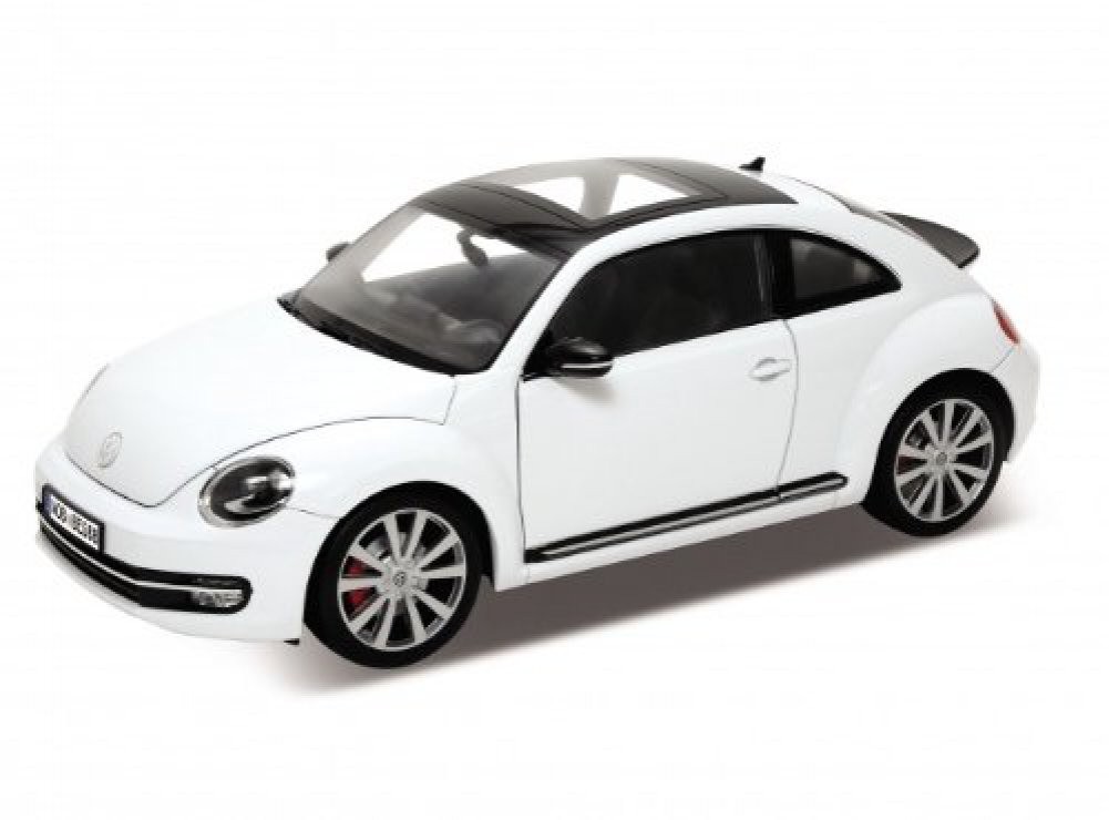 Welly Nex VW / Volkswagen New Beetle Putih Skala 1:24