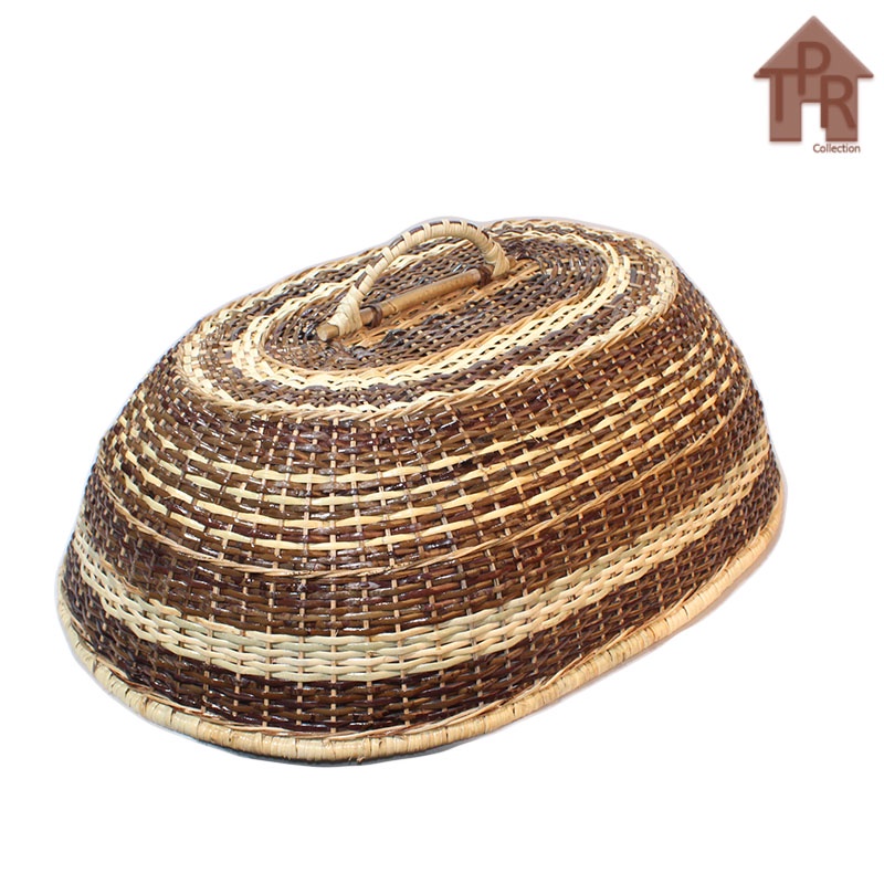 Rotan - Tudung Saji Anyam Oval - D68