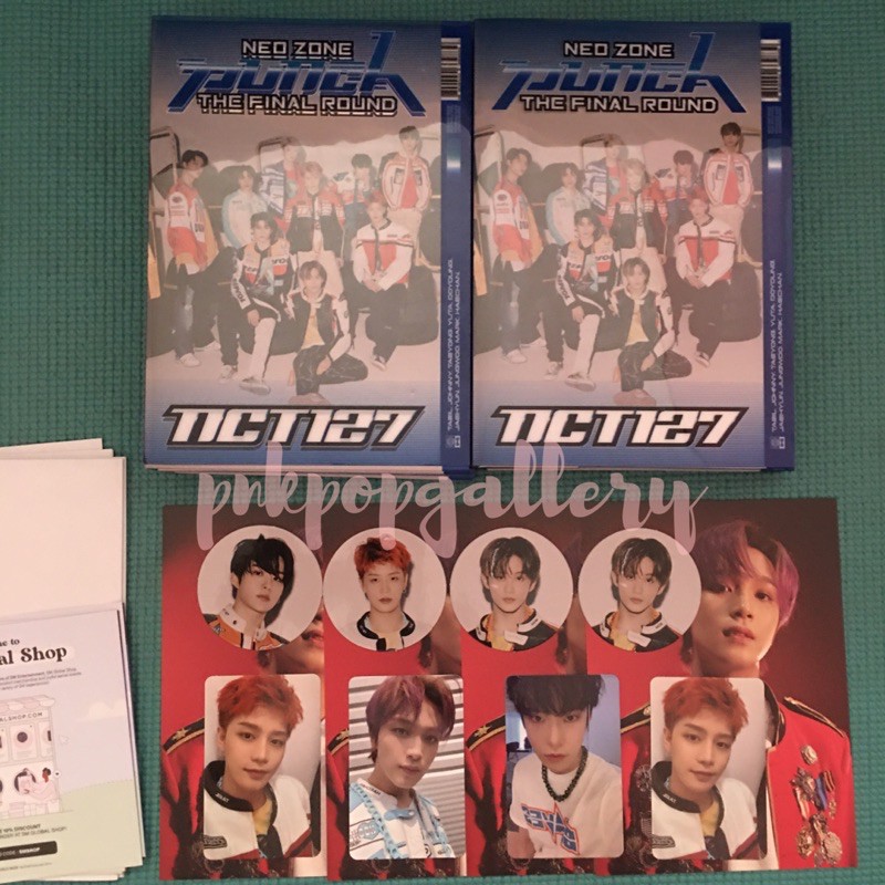 UNSEALED & ALBUM ONLY NCT PUNCH 1ST PLAYER | PHOTOCARD PUNCH 1ST | PC Jaehyun Taeyong Mark Doyoung