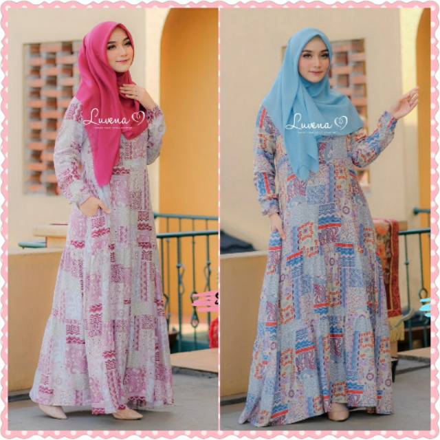SHAFA DRESS GAMIS MURAH BY LUVENA